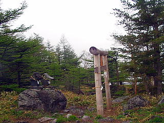 車坂峠の表コース登山口