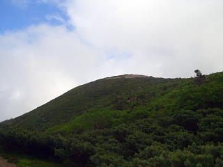 「光岳」頂上
