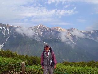 白馬三山(白馬岳・杓子岳・白馬鑓ヶ岳)