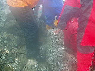 一等三角点(標高1870m)