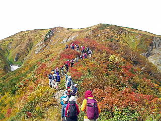 三連休の為山は大渋滞