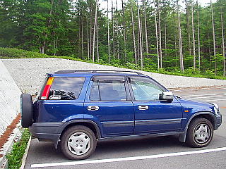 我が愛車(ホンダ四輪駆動CRV)
