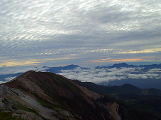 戸隠山と高妻山