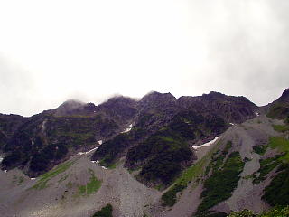 北穂高岳から大キレット