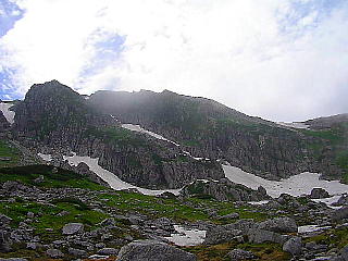 黒部五郎岳の頂上