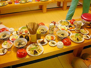 夕食