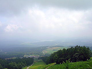 野尻湖を見る