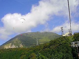 ゴンドラからの伊吹山